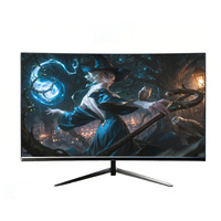 Moniteur d'affichage de jeu OEM 27 pouces, moniteurs LCD pour jeux PC, moniteur d'ordinateur incurvé