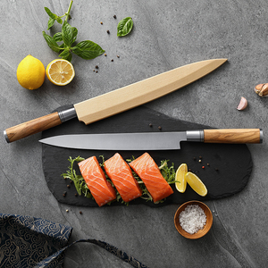 XINZUO Oferta Especial <span class=keywords><strong>Cuchillo</strong></span> <span class=keywords><strong>de</strong></span> Sashimi con Mango <span class=keywords><strong>de</strong></span> Madera <span class=keywords><strong>de</strong></span> Olivo <span class=keywords><strong>Profesional</strong></span> <span class=keywords><strong>de</strong></span> Cocina Sakimaru Japonés para <span class=keywords><strong>Sushi</strong></span> Yanagiba con Vaina <span class=keywords><strong>de</strong></span> Madera - Product Image 3