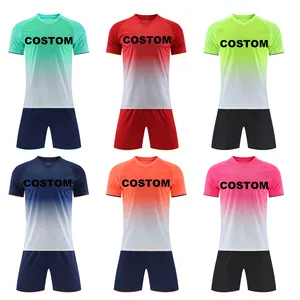 2022 nuova manica corta Set Match maglie Team Sport Club Quick Dry sublimato stampa uniforme da calcio