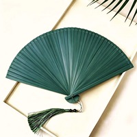 Nouveaux éventails pliants portables en bambou pur, mini éventails à main pour la danse chinoise