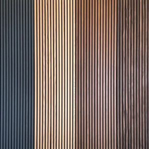 Nouveau design, prix entrepôt, panneaux acoustiques en bois MDF insonorisants et diffuseurs, lambris mural et plafond en placage de bois - Product Image 3