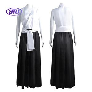 Костюм Куросаки Чиго красивый крутой черный ролевой халат для мужчин и женщин Аниме Костюм отбеливатель Косплей - Product Image 5