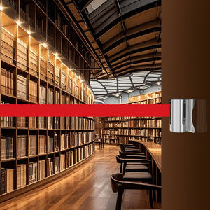 Barriera a Nastro Retrattile Personalizzata per Interni con Montaggio a Parete per Controllo della Folla - Product Image 6