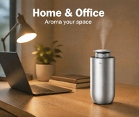 Diffuseur de parfum Dermey pour la maison, diffuseur d'arômes sans eau, marche/arrêt automatique, bouteille en verre de 20 ml, portable pour voiture
