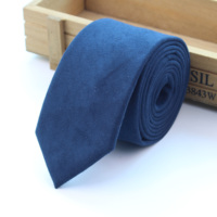 Cravate en micro-suède unie tendance, cravate en cuir pour marié, cravate à carreaux douce pour homme, cravate papillon, cravate de mariage pour homme