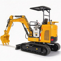 Excavatrice minière électrique compacte avec système de chenilles hydrauliques à rotation à 360 degrés pour la construction de tunnels souterrains