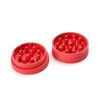 Vente en gros de broyeurs à tabac biodégradables personnalisés avec logo, 55 mm, 2 pièces, respectueux de l'environnement, autres accessoires pour fumeurs et briquets