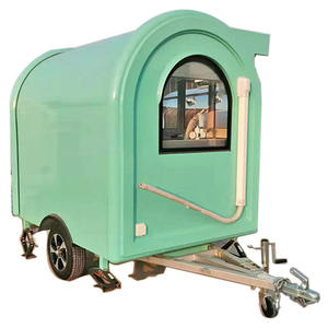 Nouveau <span class=keywords><strong>chariot</strong></span> alimentaire en fibre de verre et aluminium à vendre - <span class=keywords><strong>Chariot</strong></span> à shawarma de taille réglable pour usage extérieur - Product Image 1