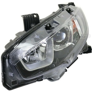 Para Honda Civic 2016-2020, Lámpara de Luz Diurna, Lámpara Antiniebla Impermeable, Modificación del Conjunto de Faros Delanteros, 33150TBAA01 - Product Image 1