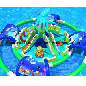 <span class=keywords><strong>Toboggan</strong></span> aquatique gonflable commercial en forme de pieuvre, combo <span class=keywords><strong>toboggan</strong></span> aquatique gonflable, <span class=keywords><strong>piscine</strong></span> flottante, parc aquatique mobile pour enfants et adultes - Product Image 4