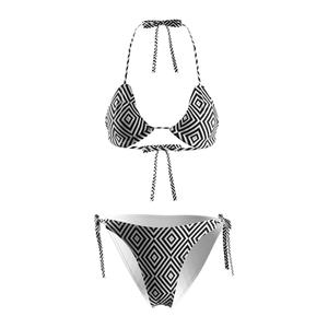 Conjunto de Bikini de Verano de Secado Rápido al por Mayor para Chicas, Hermoso Mini Bikini Deportivo para Mujer, Traje de Baño de Cintura Alta con Lazos Laterales - Product Image 5
