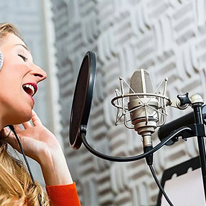 Filtro Antirreflejos Profesional para Micrófono GAZ-BF10, Estudio de Grabación, Cubierta de Red para Prevención de Reflejos en Micrófonos de Condensador - Product Image 5