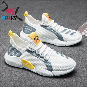 Zapatos Deportivos para Hombre al por Mayor de Shenzhen, Transpirables, de Malla, Casuales, Ligeros, Antideslizantes para Primavera, Verano y Otoño - Product Image 1
