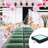 Pista de Baile LED Interactiva Sensorial, Decoraciones Magnéticas Personalizadas para Bodas, Pista LED Direccionable con Efecto de Onda, Diseño de Lujo