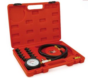 ชุดเกจวัดแรงดันน้ำมันเครื่องสำหรับรถยนต์ รถเอทีวี รถบรรทุก, ชุดทดสอบแรงดันน้ำมันเครื่อง 0-140 ปอนด์ต่อตารางนิ้ว สำหรับเกจวัดแรงดันน้ำมันเครื่องสำหรับช่าง - Product Image 5