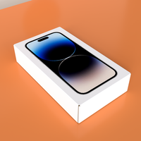 Boîte en carton vide personnalisée de qualité identique au modèle d'origine avec logo pour l'emballage de smartphones
