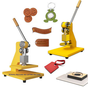 Machine de découpe manuelle à l'emporte-pièce pour matériaux de chaussures, pantoufles, cuir, tissu, papier, plastique, caoutchouc - Product Image 4