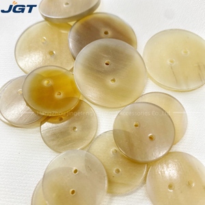 2 lỗ 4 lỗ tự nhiên sừng nút áo khoác ngoài trang trí sừng nút 23mm 25mm trumpet nút - Product Image 4