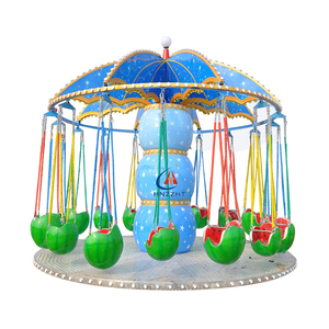 Giostra Luna Park Emozionante Sedie <span class=keywords><strong>Volanti</strong></span> a Forma di Anguria Attrazione per Parchi Divertimento Realizzata in Metallo e Acciaio Resistente in Vendita - Product Image 4