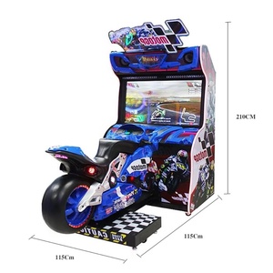 Simulateur de course moto GP pour parc d'attractions, jeu d'arcade à monnayeur, jeu de course de voitures d'arcade - Product Image 6