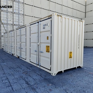 Contenedor Marítimo Nuevo de 40 pies 40HQ, Certificado CSC, Contenedor de Lado Abierto con 4 Puertas Laterales, Hecho de Acero Corten, en Venta en Oakland Tacoma - Product Image 3