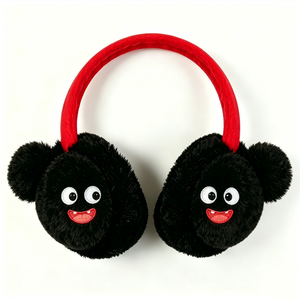 Orejeras de Felpa Personalizadas con Diseño de Sonrisa para Calor y Diversión - Product Image 5