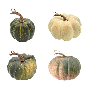 Faux citrouilles en mousse plastique Halloween Thanksgiving décorations citrouille artificielle - Product Image 6