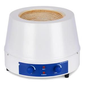 Equipo de Calentamiento de Laboratorio, Calentador de Matraces de Fondo Redondo, Manto de Calentamiento Magnético de 2L con <span class=keywords><strong>Agitador</strong></span> Magnético, 220V 50Hz, Temperatura Máxima de 380°C - Product Image 1