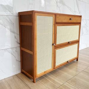 Leyenda muebles de madera de alta calidad gabinete de tablero lateral muebles de ratán Meuble salon tablero lateral Hutch <span class=keywords><strong>armario</strong></span> gabinetes de Bambú - Product Image 6