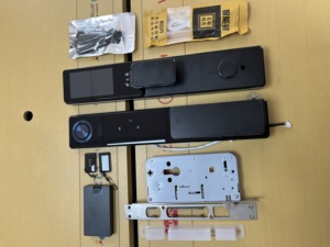 TYSH Ai تويا واي فاي 3d التعرف على الوجه بصمة الأصبع قفل رقمي مع فيديو انتركوم - Product Image 2