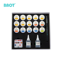 BAOT Esthétique Porcelaine Tache Gingiva Rose Kit Dentaire Zircone Glaçure Zircone Solution De Coloration Pâte De Glaçure Dentaire
