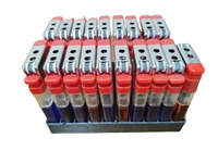 Briquet électronique jetable en plastique pour couple, écologique, portable, pour camping, cigarettes, cadeaux d'affaires