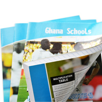 Carnet de planification d'exercices Ghana de bonne qualité NOTE 1 pour fournitures scolaires, cahier personnalisé, papeterie