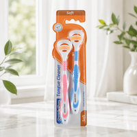 Grattoir à Langue Portable (Lot de 2) – Vente en Gros Direct Usine – Outil de Nettoyage et d'Hygiène Buccale pour Voyage et Usage Domestique