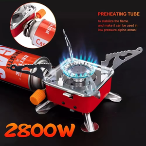 Outdoor Butaankachel Picknick Koken Ultralichte Opvouwbare Gasfornuis Brander <span class=keywords><strong>Mini</strong></span> Draagbare Brander Outdoor <span class=keywords><strong>Camping</strong></span> Gasfornuis - Product Image 4