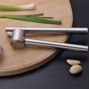 Stainless Steel Garlic Press Extra Long Household <b>Kitchen</b> Tool - Product Image 4