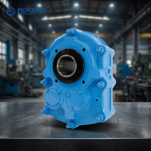 Réducteur de courroie à entraînement par arbre en fonte ductile robuste sur mesure pour systèmes de transport industriels à courroies - Product Image 3