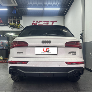 Pièces de modification automatique pour <span class=keywords><strong>Audi</strong></span> Q5 18-20 Upgrade RSQ5 Lèvre de diffuseur de pare-chocs arrière Lèvre de becquet de diffuseur arrière - Product Image 5