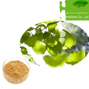 Высококачественный Стандартный растительный экстракт гинкго билоба экстракт листьев гинкго билоба 10;1 экстракт листьев гинкго блиоба CAS 90045-36-6 - Product Image 5