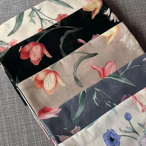 शेंगमो कस्टम मलायसिया मुद्रित स्वर सिल्की कोरियन कपास फीका कपड़ा तुतुंग बावल प्रीमियम कपास मुस्लिम महिला हिजाब शॉल - Product Image 5