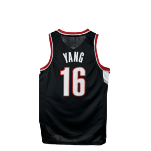 Kaus basket edisi kota tekanan panas 8 Deni Avdija 16 Yang musim baru kualitas terbaik tekanan panas kaus basket - Product Image 3