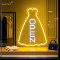 Enseigne néon LED « Ouvert » pour magasin de vêtements, salon de beauté, salon de manucure, décoration de vitrine