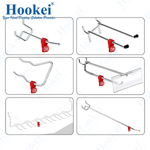 Gancho Serradura Depanel Inventory Control Clip Anti Theft <b>Display</b> Peg <b>Hook</b> Stop Lock For Retail Shop - Product Image 5