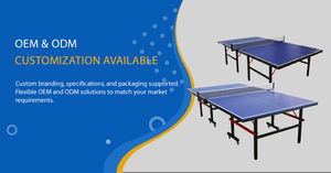 Table de tennis de table pliable d'intérieur de 15 mm, rebond stable, table de <span class=keywords><strong>ping</strong></span>-<span class=keywords><strong>pong</strong></span> pour l'entraînement, l'école, la communauté, la pratique à domicile, utilisation sportive - Product Image 6