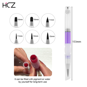 Nouveau pinceau auto-fluide pour marqueur <span class=keywords><strong>aquarelle</strong></span>, fond de teint, <span class=keywords><strong>aquarelle</strong></span>, poudre acrylique, rouge à lèvres, pinceau d'emballage - Product Image 3