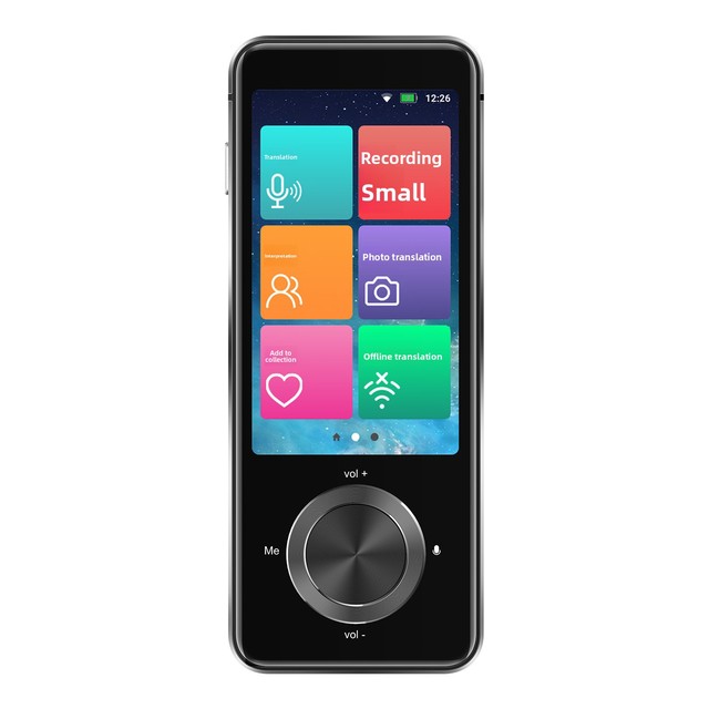 M9 Android Smart Voice Translator with Wi-Fi Photo Translation Voice Recording & Conversation Practice
