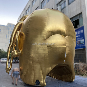 Förderung Freien Aufblasbare Travis Scott Kopf modell aufblasbare charakter für werbung - Product Image 2