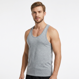 Débardeur de sport pour homme de haute qualité, sans manches, pour la salle de sport, logo OEM, débardeurs de fitness - Product Image 1