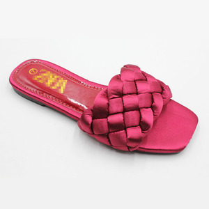 Ciabatte Bubble Cool <span class=keywords><strong>da</strong></span> Donna, <span class=keywords><strong>Scarpe</strong></span> Estive <span class=keywords><strong>da</strong></span> Spiaggia Piatte e Comode, Sandali Massaggianti Intrecciati con Punta Quadrata - Product Image 3