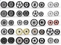 Jantes en aluminium forgé GPW 16-32 pouces pour Harley Davidson Bagger, moyeux de roue de moto CNC 6061-T6 personnalisés